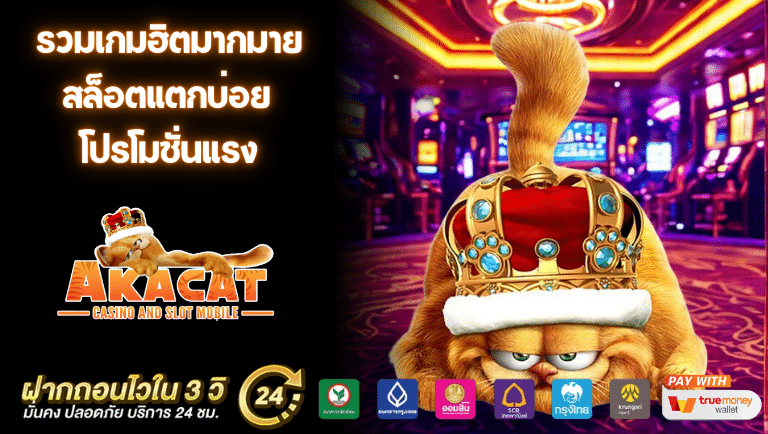 akacats สล็อตแตกบ่อย